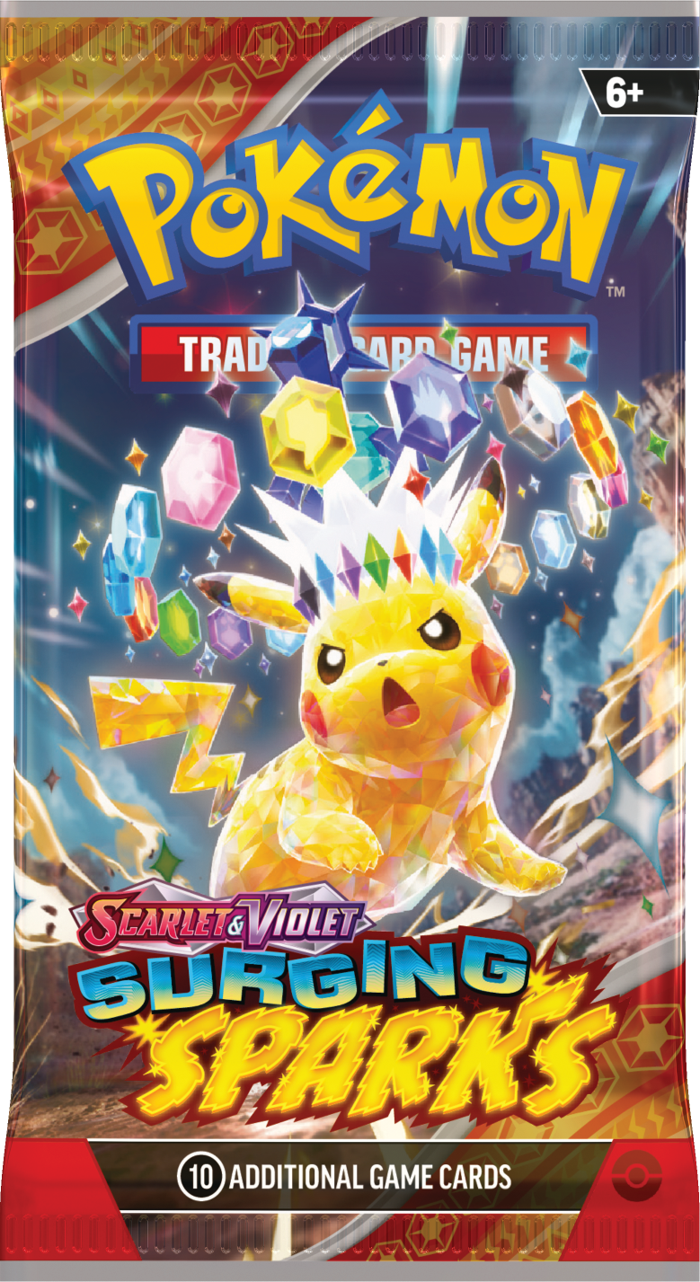 uk surging sparks booster box Pokmon Scarlet & Violet Bundle 4x Lot  Side Kicks The TCG Specialist | London's